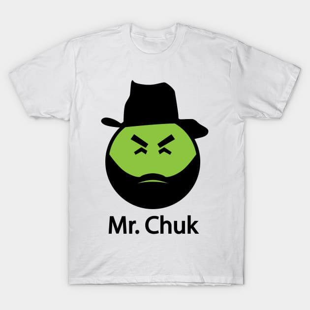 Mr. Chuk (Mr. Yuk's Offspring) T-Shirt by albinochicken